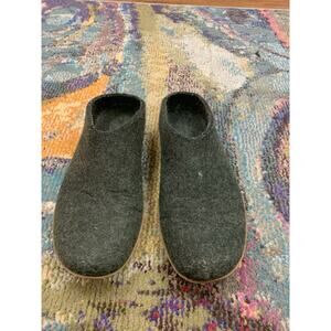 Glerups SHOE WITH NATURAL RUBBER SOLE - HONEY - FOREST 47